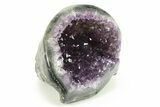 Sparkly, Deep Purple Amethyst Geode - Uruguay #275882-1